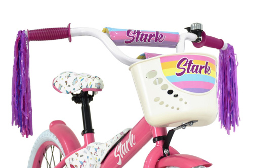 Велосипед Stark Tanuki 18 Girl (2023) (110-130 см), розовый