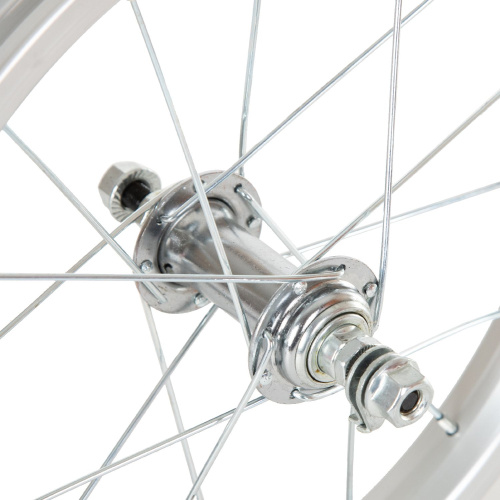 Колесо переднее 14" одинарный обод  16 спиц