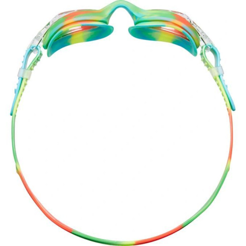 Очки для плавания детские TYR Swimple Tie Dye, зеленый