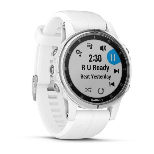Часы GARMIN Fenix 5S Plus Sapphire (White/White Band)