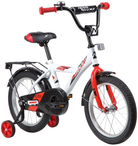 NOVATRACK ASTRA 16" (2020) (98-110 см), белый
