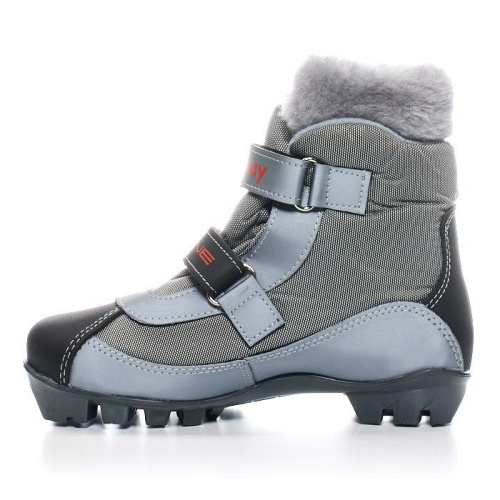 Ботинки лыжные Spine NNN Baby 101, серый
