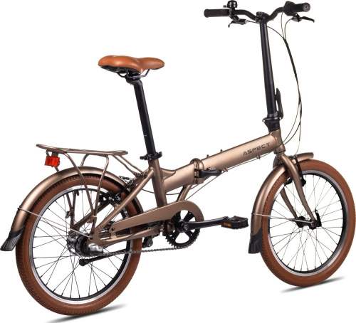 Велосипед Aspect Borneo 3 20 (2024), медно-коричневый