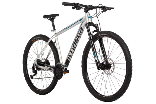 Велосипед Stinger Reload STD 45 Silver Edition 29 (2025), рама 18" (165-175 см), серебристый