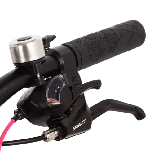 Велосипед Novatrack Katrina 21.D 24" (2024), рама 12" (130-155 см), розовый