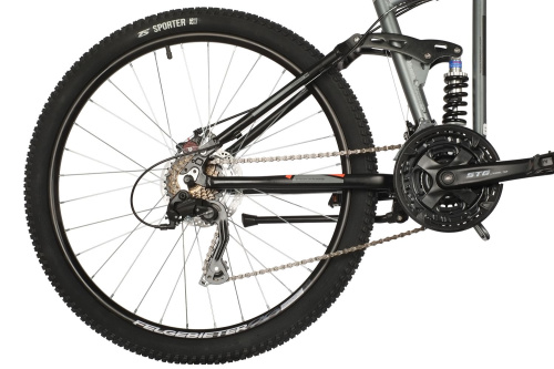 Велосипед FOXX ZING F2 26" (2021), рама 18" (165-175 см), серый