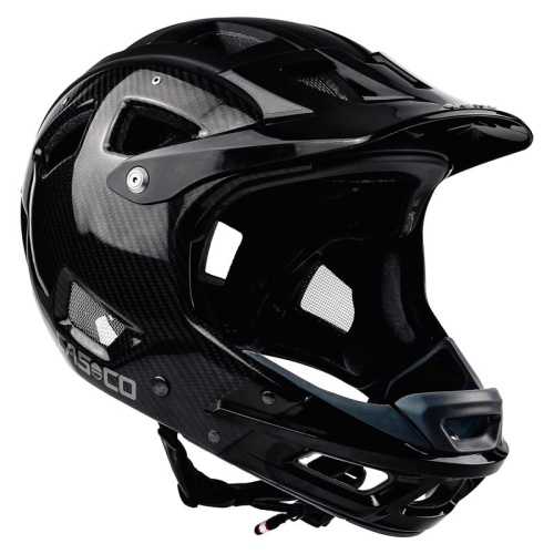 Шлем CASCO MTB.E Carbon Full Face, рама M, черный