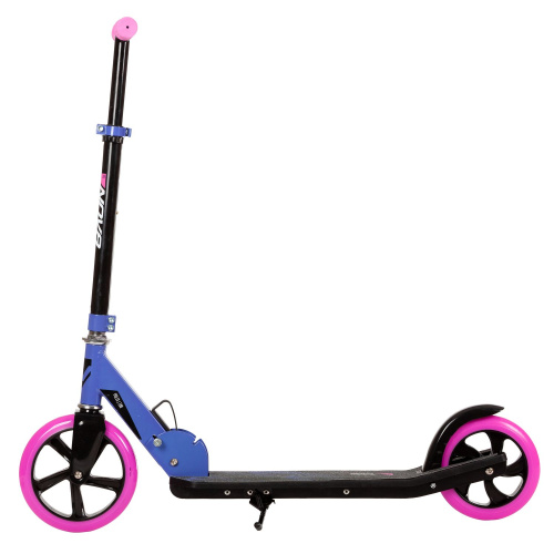 Самокат городской NOVATRACK POLIS 180 Plastic (2022), фиолетовый