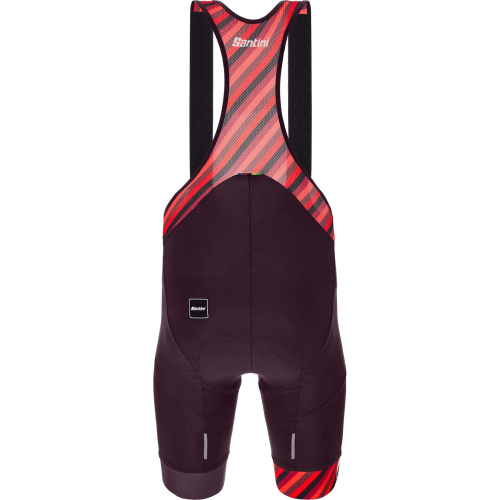 Велошорты Santini Imola 1968 - UCI Bib-Shorts, вишневый