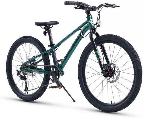 Велосипед Maxiscoo 7BIKE 24 M500 (2024) (130-155 см), зеленый