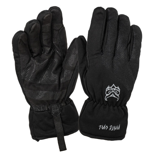 Перчатки зимние White Owl 09-1548, утепленные, черный