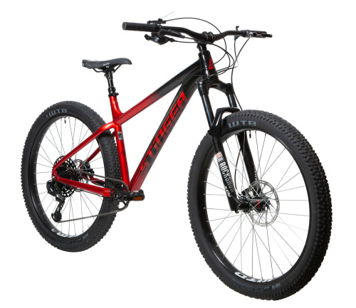 Велосипед STINGER QUEST PRO 27.5" (2021), рама 20" (175-185 см), красный