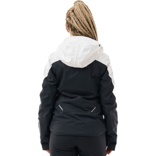 Куртка горнолыжная утепленная Dragonfly Gravity Woman, черный-белый