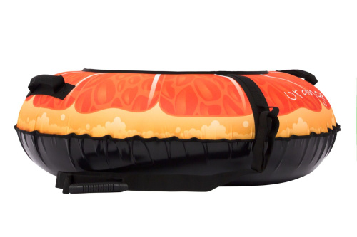 Тюбинг Snowstorm BZ-110_ORANGE, 110 см, оранжевый с черным