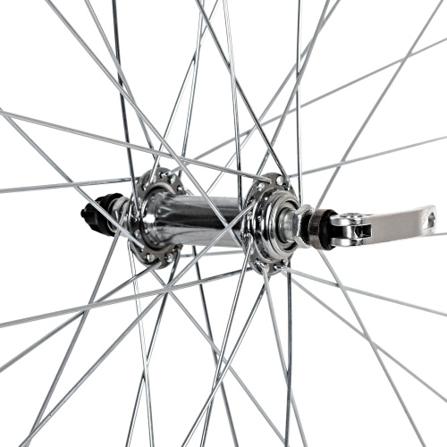 Колесо 28" переднее 32 спицы одинарный обод втулка SF-A08F