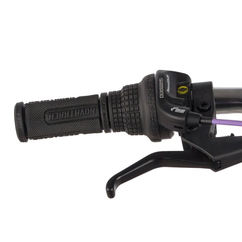 Велосипед NOVATRACK BUTTERFLY 24" (2022), рама 13" (130-155 см), фиолетовый