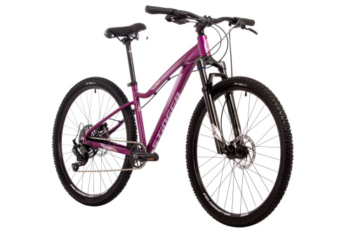 Велосипед Stinger Vega Evo 27.5" (2024), рама 17" (165-175 см), фиолетовый