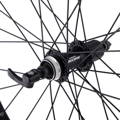 Колесо 26" заднее(без резины), двустенный пистонированный алюм.обод 32 отв.