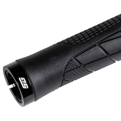 Грипсы STG HL-G316, 135 мм, Lock-On, черный
