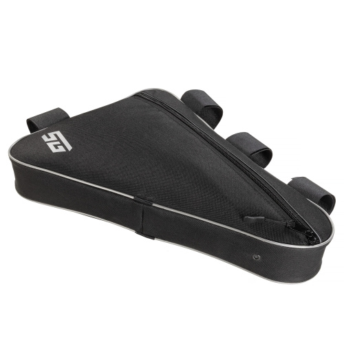 Велосумка под раму STG FB-001, размер 40х27х6 см, черный-темно-серый