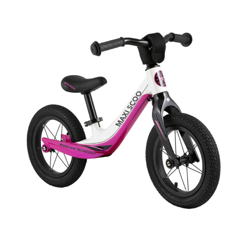 Беговел Maxiscoo Comet Делюкс Плюс 12" (2022) (92-98 см), розовый