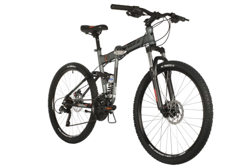 Велосипед FOXX ZING F2 26" (2021), рама 18" (165-175 см), серый