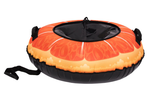 Тюбинг Snowstorm BZ-110_ORANGE, 110 см, оранжевый с черным