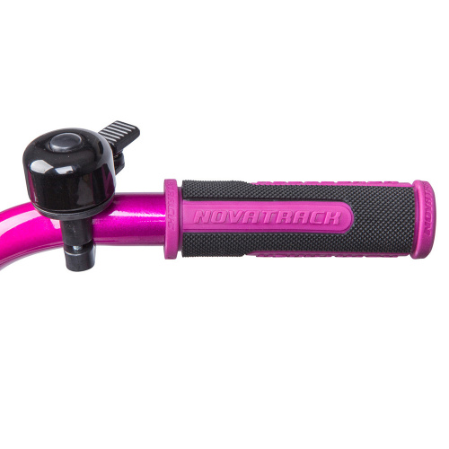 Велосипед NOVATRACK NOVARA 16" (2019), рама 10.5" (98-110 см), серебристый