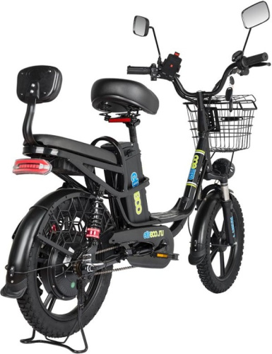 Электровелосипед Eltreco Khan 1, черный