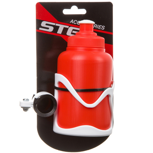 Фляга с флягодержателем детская, оранжевый