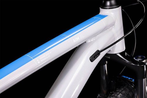 Велосипед Cube Aim SL (2022), рама 24" (195-205 см), белый