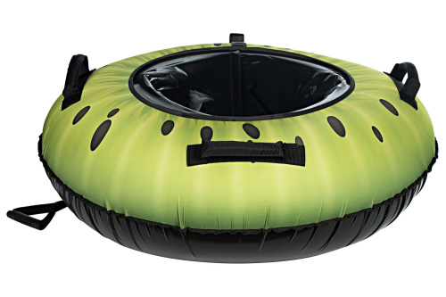 Тюбинг Snowstorm BZ-110_KIVI, 110 см, зеленый-черный