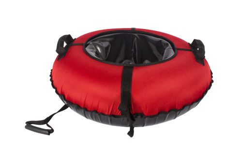 Тюбинг Snowstorm BZ-110_FULL_RED, 110 см, красный-черный
