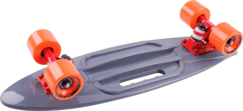 Скейтборд круизер Tech Team Fishboard 23 Print (Mini), серый