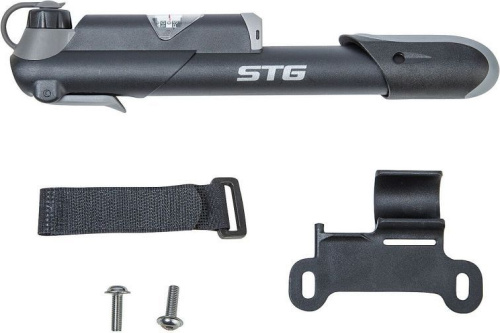 Насос ручной STG GP-41S, черный с серым, черный