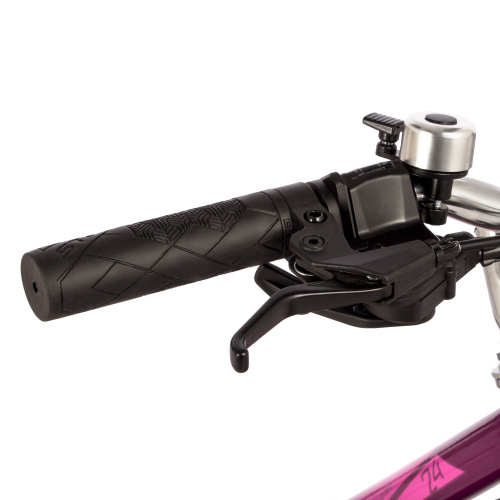 Велосипед Novatrack Jenny Pro D 24" (2023), рама 14" (130-155 см), красный