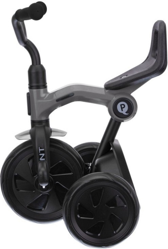 Велосипед трехколесный QPlay Eva LH510, с ручкой (92-98 см), серый