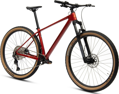 Велосипед Hagen Seven Twelve Carbon (7.12) 29" (2024), рама M (175-185 см), красный